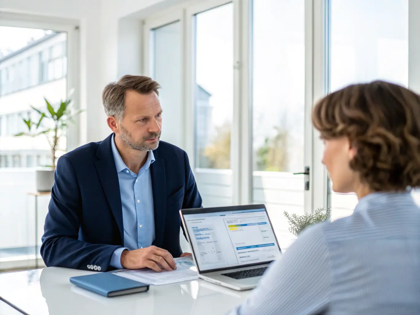 A South African professional receiving career coaching, discussing strategies for career advancement and work-life balance, with a focus on navigating the unique challenges of the South African workplace.